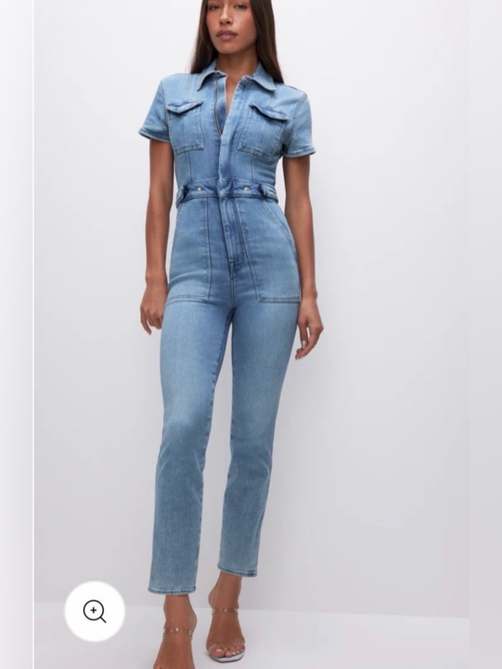 Good American Fit for Success Denim Jumpsuit